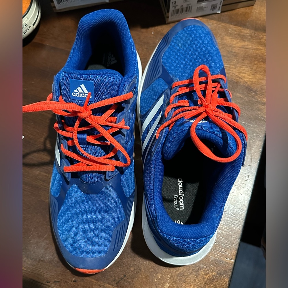 Men’s size 12 brand new without tags or box. Adidas cloud foam running shoes.